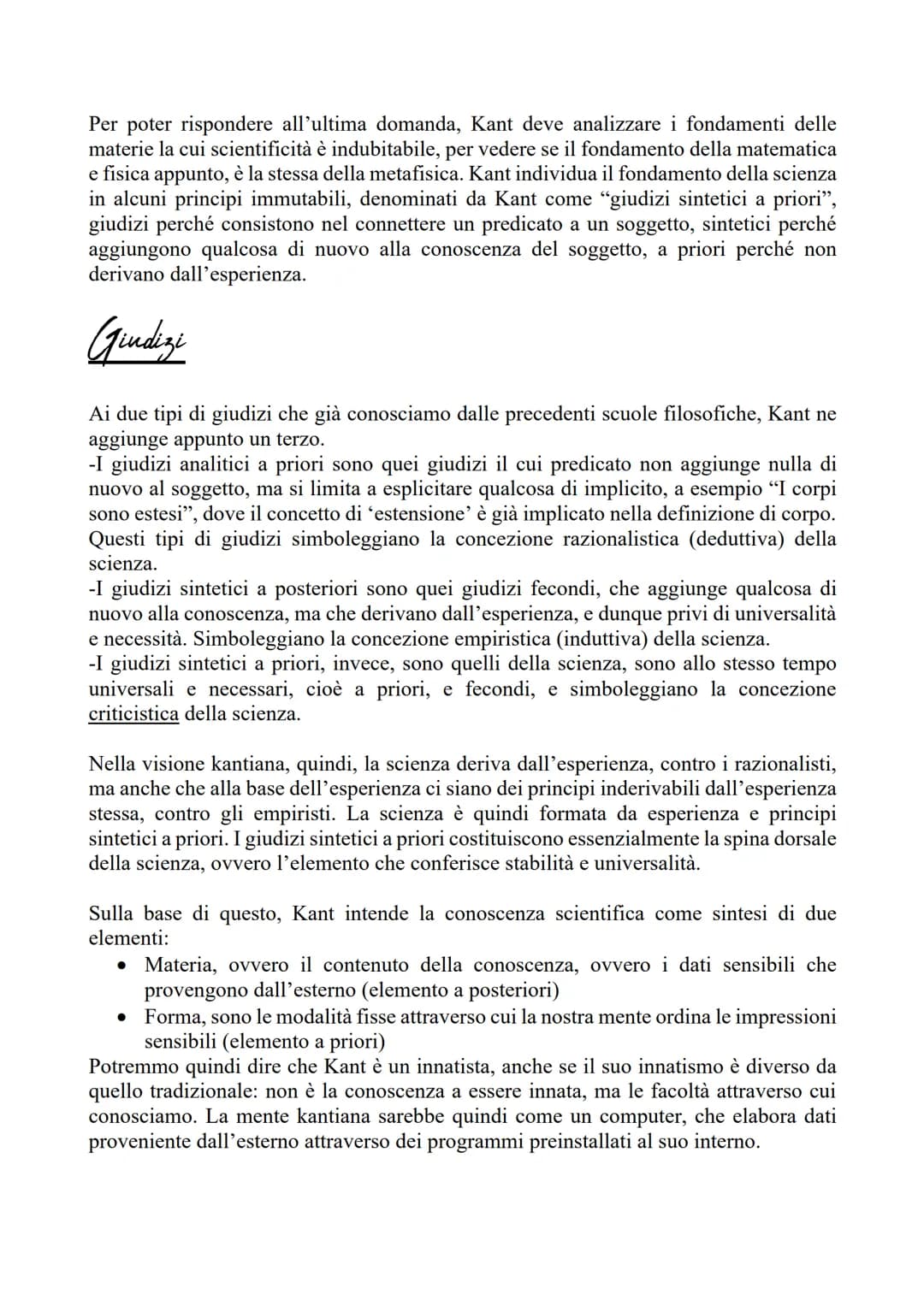 
<h2 id="dissertazionedel70">Dissertazione del 70</h2>
<p>Nel 1770, Kant pubblica “La forma e i principi della conoscenza sensibile e intell