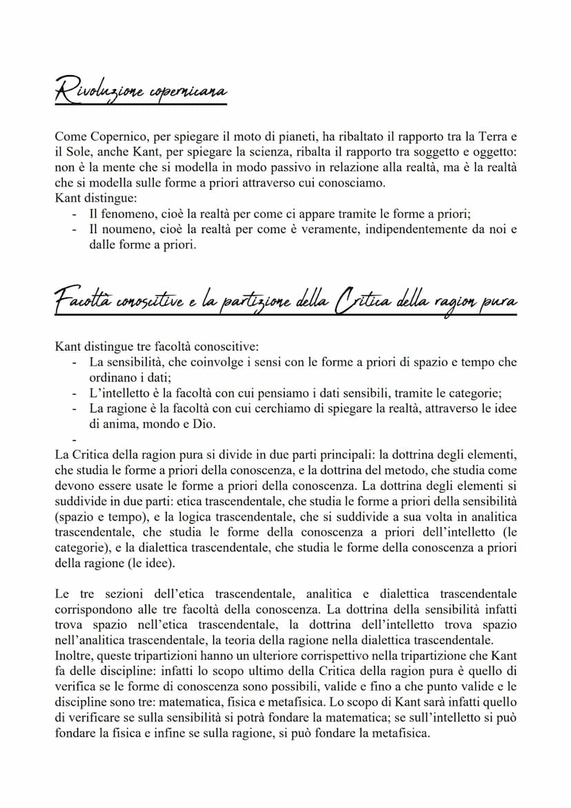 
<h2 id="dissertazionedel70">Dissertazione del 70</h2>
<p>Nel 1770, Kant pubblica “La forma e i principi della conoscenza sensibile e intell