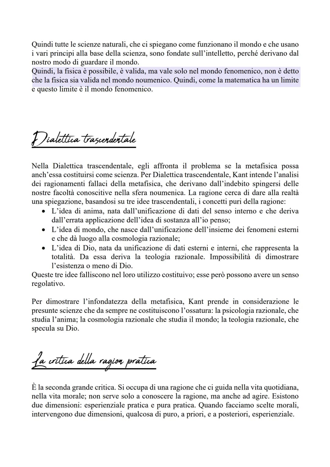 
<h2 id="dissertazionedel70">Dissertazione del 70</h2>
<p>Nel 1770, Kant pubblica “La forma e i principi della conoscenza sensibile e intell
