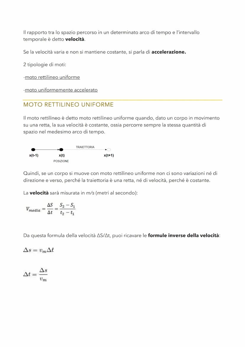 LA CINEMATICA
LA CINEMATICA È UNA PARTE DELLA FISICA CHE STUDIA IL MOVIMENTO DEI
CORPI (CIOÈ IL MOTO).
Un corpo si dice "in movimento" quand