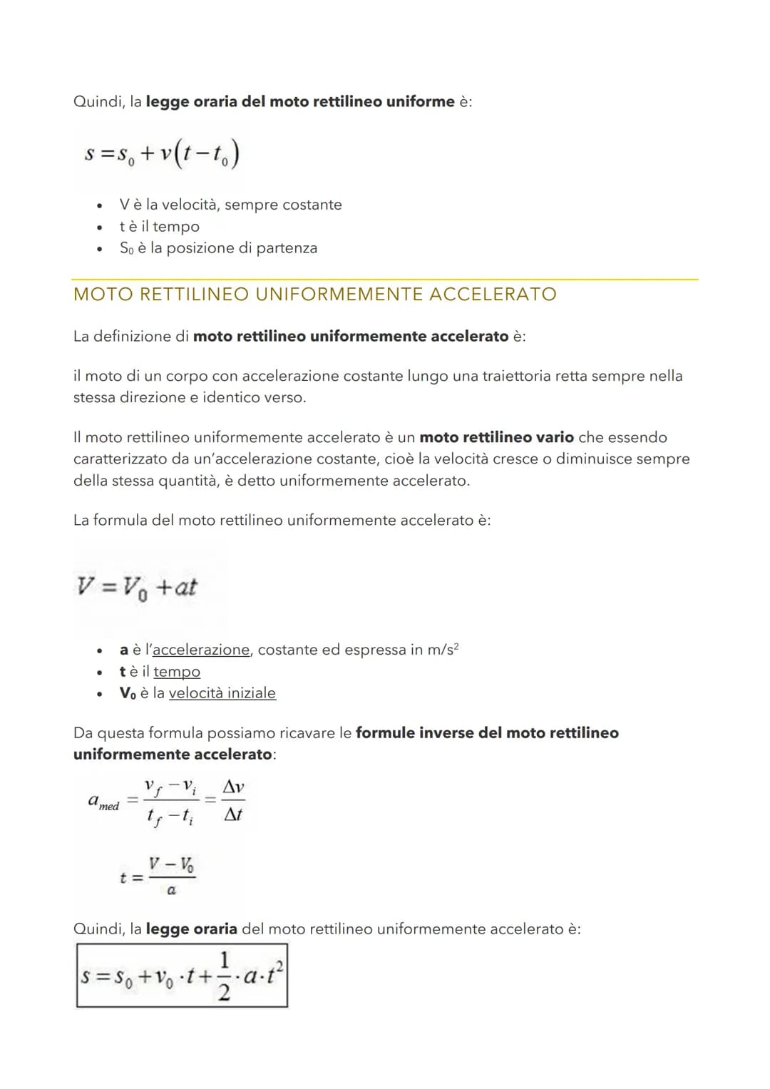 LA CINEMATICA
LA CINEMATICA È UNA PARTE DELLA FISICA CHE STUDIA IL MOVIMENTO DEI
CORPI (CIOÈ IL MOTO).
Un corpo si dice "in movimento" quand