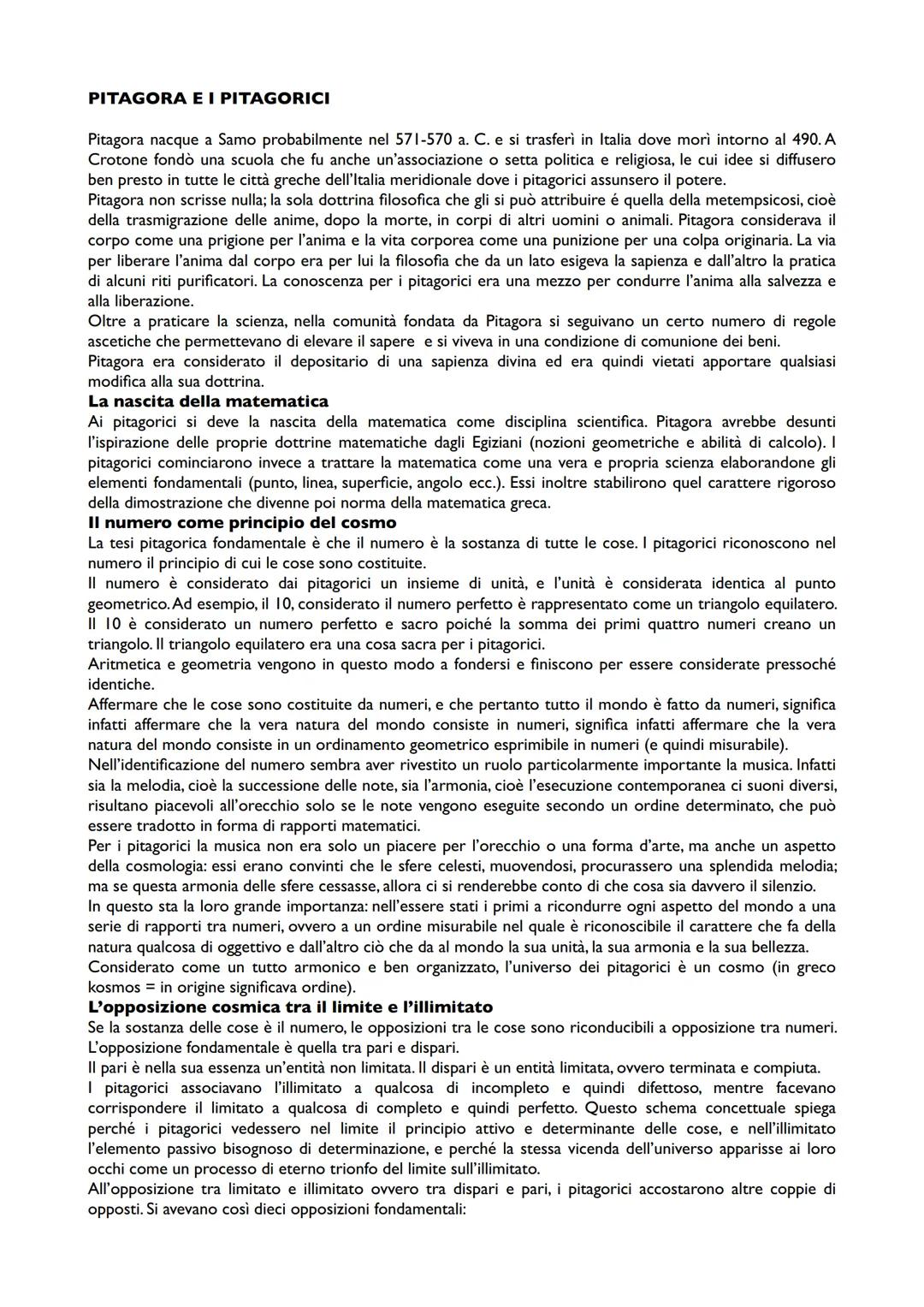 I PRIMI FILOSOFI
Nella storeografia tradizionale i primi filosofi sono chiamati presocratici (prima di socrate). Questo termine
possiede una