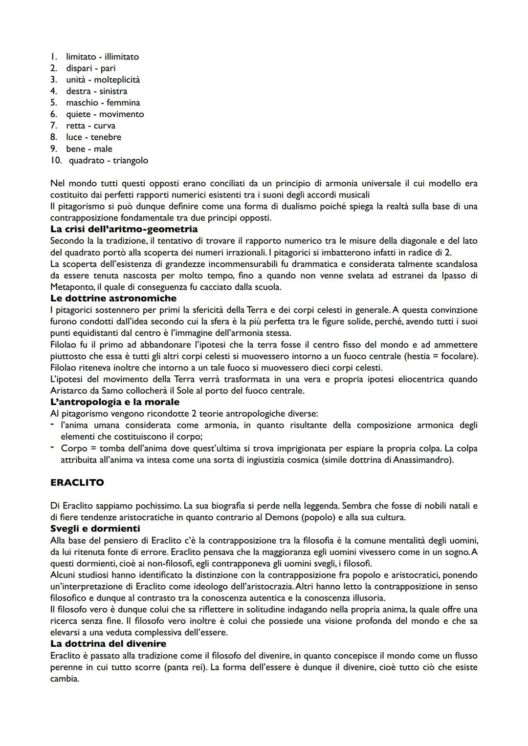 I PRIMI FILOSOFI
Nella storeografia tradizionale i primi filosofi sono chiamati presocratici (prima di socrate). Questo termine
possiede una