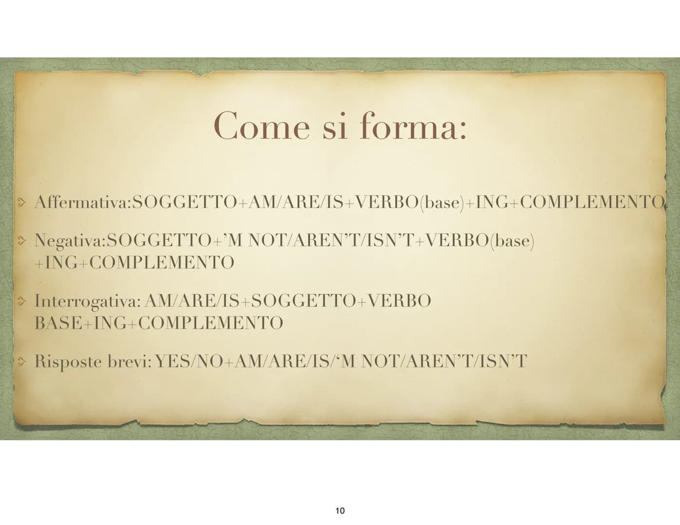 Present simple.
Spiegazione
1 Uso:
> Si usa il present simple per:
> Esprimere routine e azioni abituali o periodiche.( es= I watch videos
e
