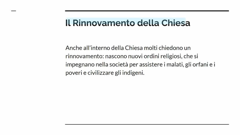 La Riforma
protestante LE ACCUSE DI LUTERO ALLA CHIESA
All'inizio del XV secolo la Chiesa è
caratterizzata da una decadenza morale: molti
sa