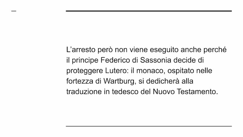 La Riforma
protestante LE ACCUSE DI LUTERO ALLA CHIESA
All'inizio del XV secolo la Chiesa è
caratterizzata da una decadenza morale: molti
sa