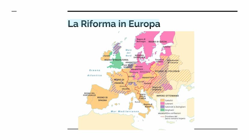 La Riforma
protestante LE ACCUSE DI LUTERO ALLA CHIESA
All'inizio del XV secolo la Chiesa è
caratterizzata da una decadenza morale: molti
sa