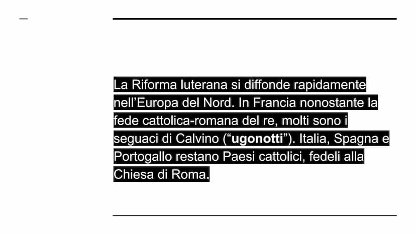 La Riforma
protestante LE ACCUSE DI LUTERO ALLA CHIESA
All'inizio del XV secolo la Chiesa è
caratterizzata da una decadenza morale: molti
sa