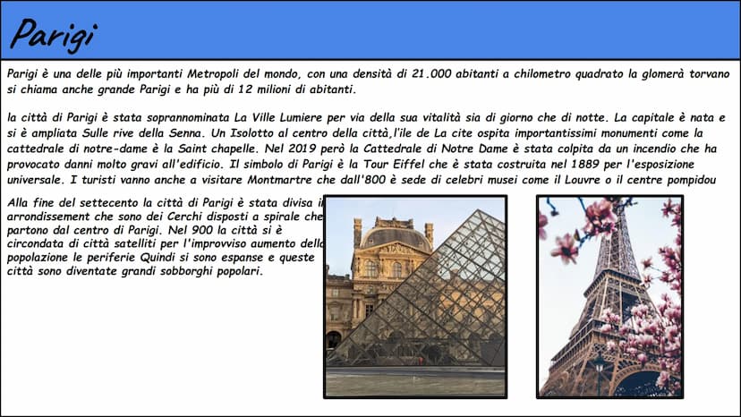 La Francia
Rebecca D'Ambrosio La Francia fisica
La Francia è il 3 paese più grande d'Europa e per la sua forma particolare viene chiamata an