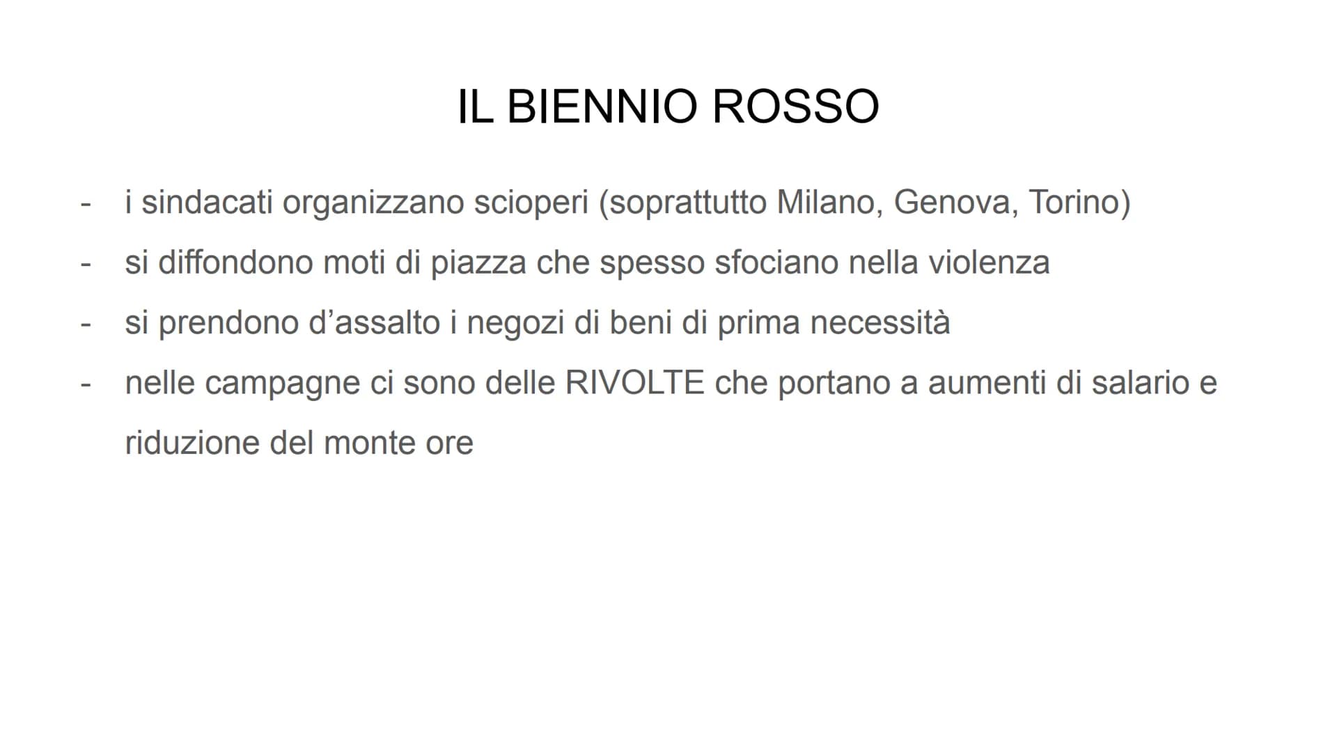 Il fascismo al
potere in Italia
Dal biennio rosso alla dittatura fascista
ww DEBITO PUBBLICO
L'Italia era ricorsa a:
prestiti nazionali
cred