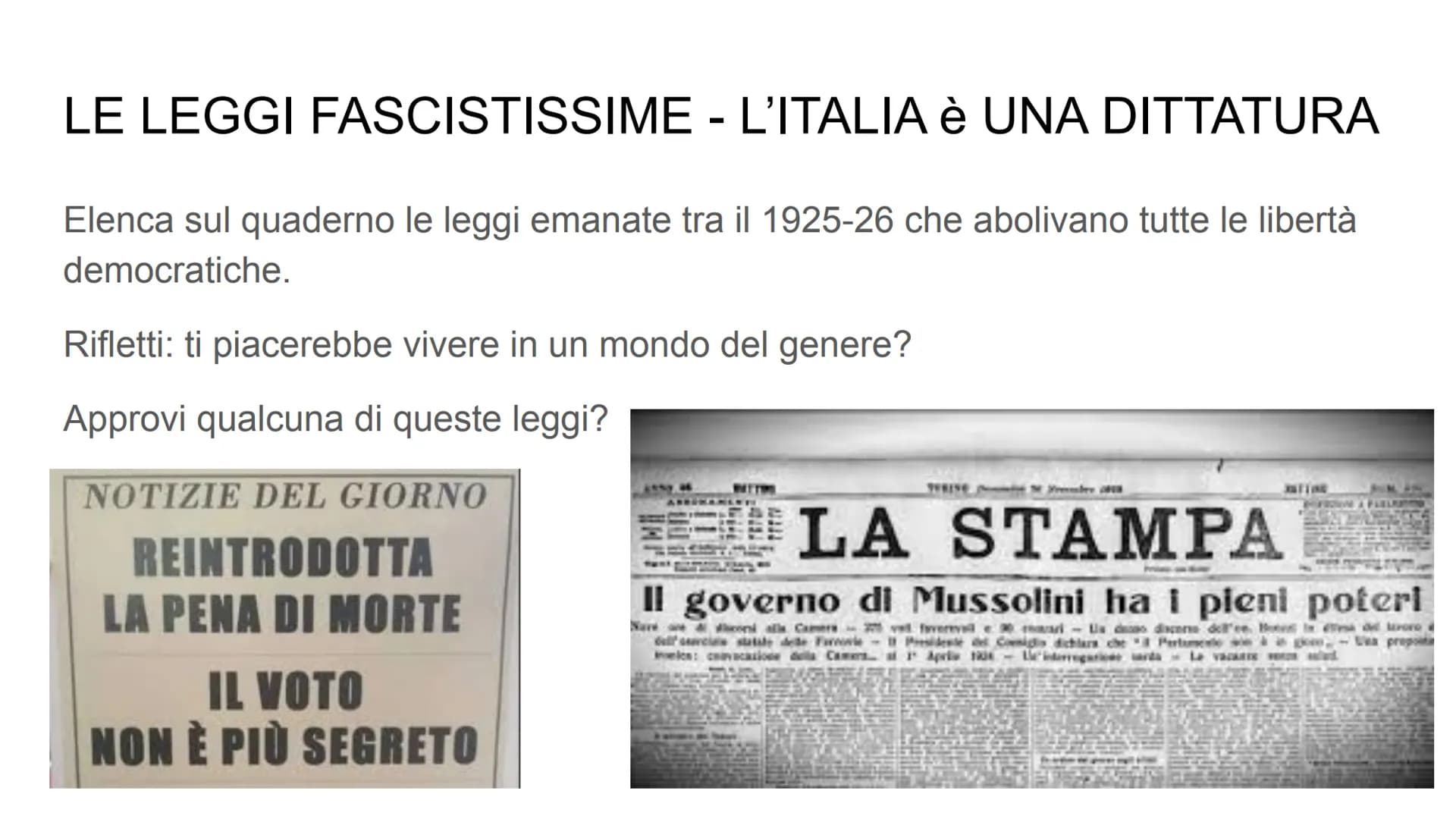 Il fascismo al
potere in Italia
Dal biennio rosso alla dittatura fascista
ww DEBITO PUBBLICO
L'Italia era ricorsa a:
prestiti nazionali
cred