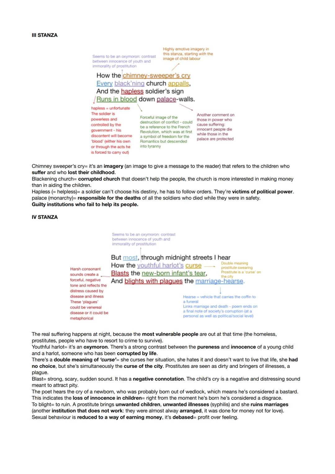 LONDON- William Blake (1794)
William Blake (1757-1827) was one of the early Romantic poets. Blake held fairly radical views for his era - he