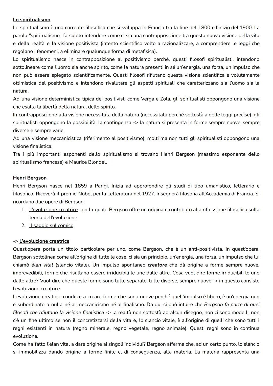# Lo spiritualismo

Lo spiritualismo è una corrente filosofica che si sviluppa in Francia tra la fine del 1800 e l'inizio del 1900. La
parol
