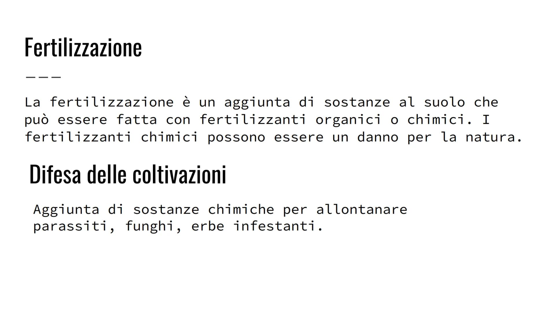 L'agricoltura
L'agronomo è uno scienziato che si occupa di agricoltura e ti può dare
consigli sulla tua azienda agricola. -aratura
-scarific