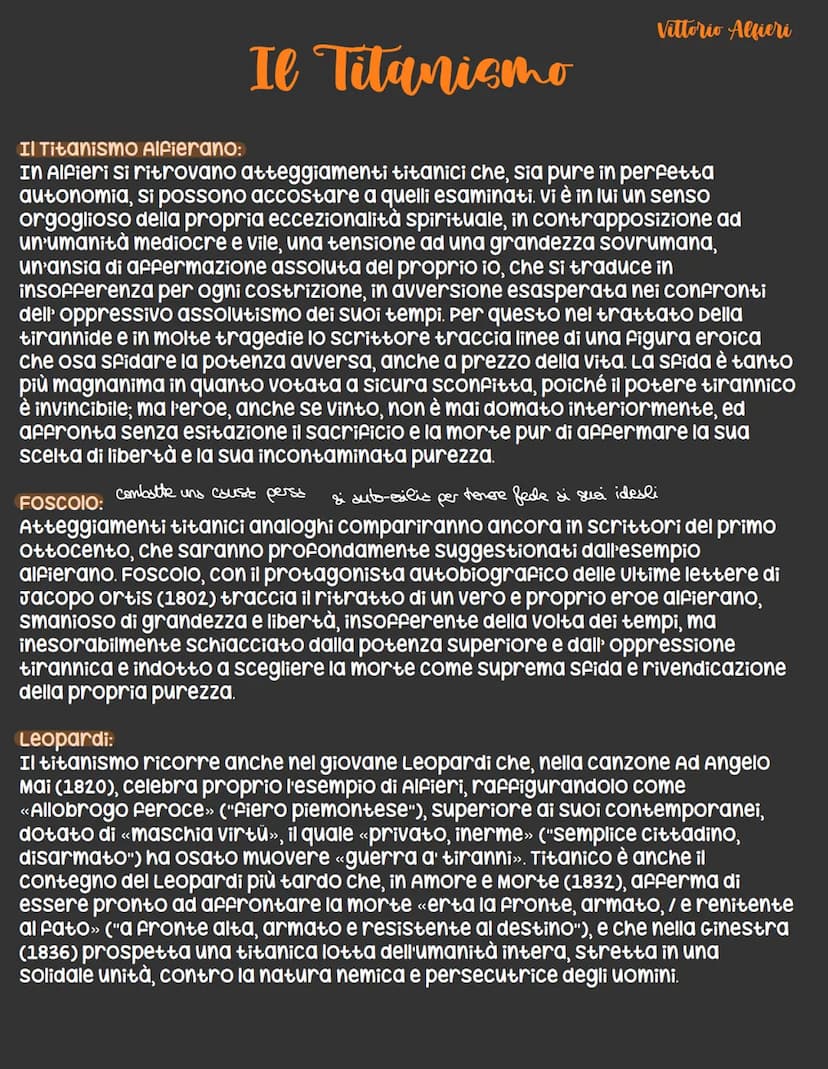 La vita di Vittorio Alfieri
f
Asti, 1749
Reale Accademia di Torino (Militare).
Modelli culturali antiquati
viaggia per l'Europa: conosce in 