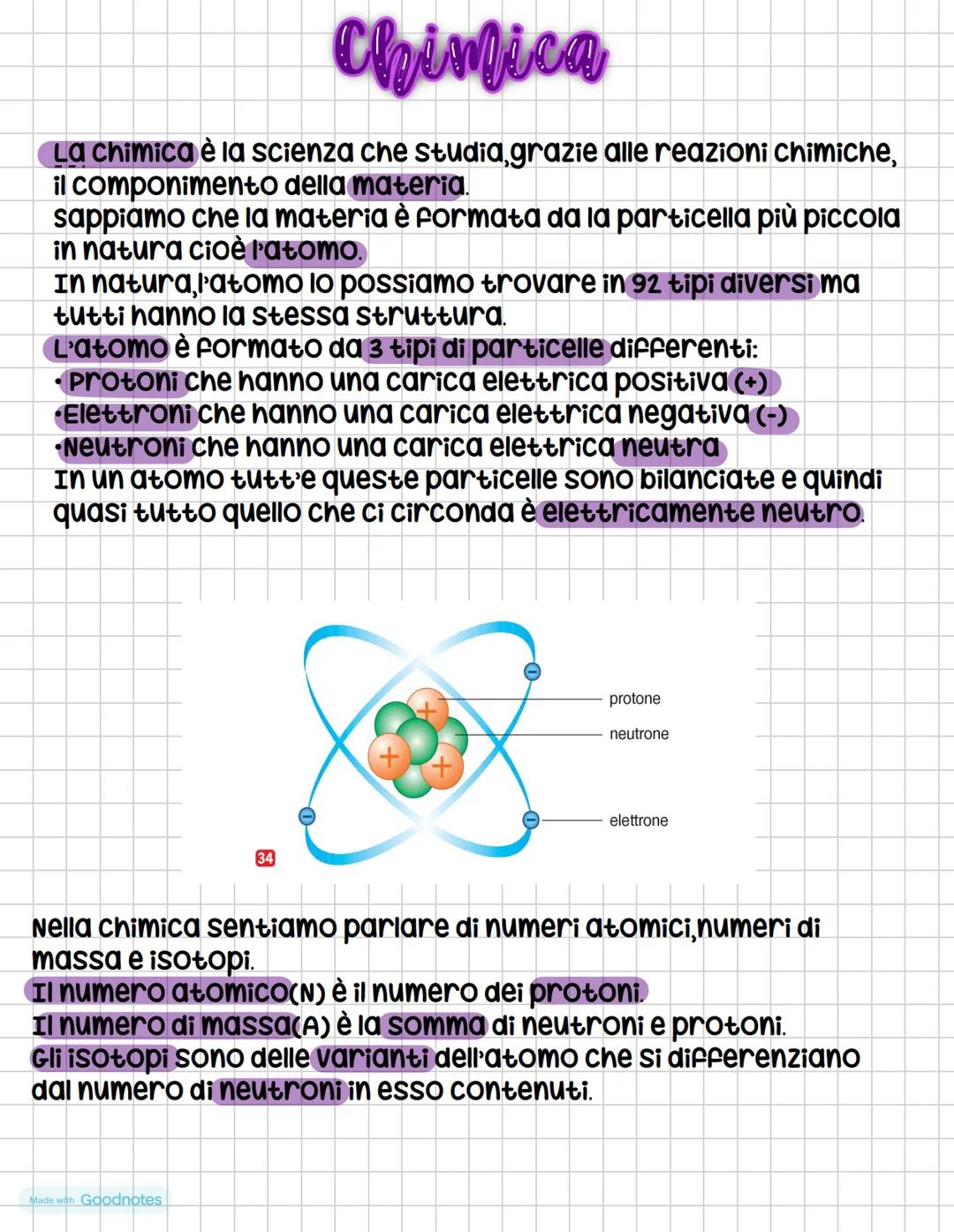 Reazioni & coulperiu
Molecole
Innanzi tutt'o,le molecole sono composte da tanti atomi legati
tra loro.
Le sostanze semplici sono formate da 