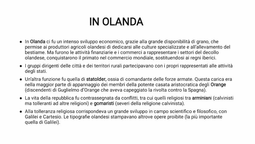 LA GUERRA DEI TRENT'ANNI
ultima guerra di religione L'ULTIMA GUERRA DI RELIGIONE
• Dopo dodici anni di tregua tra Spagna e Provincie Unite (