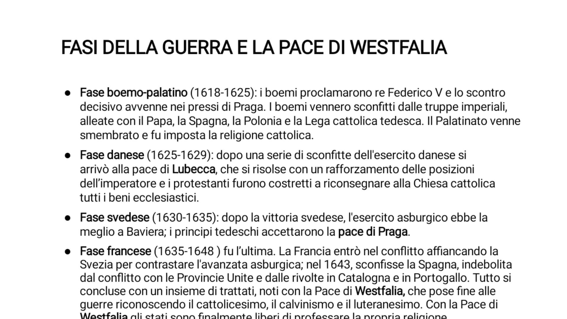 LA GUERRA DEI TRENT'ANNI
ultima guerra di religione L'ULTIMA GUERRA DI RELIGIONE
• Dopo dodici anni di tregua tra Spagna e Provincie Unite (