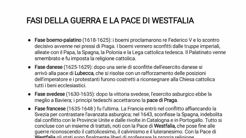 LA GUERRA DEI TRENT'ANNI
ultima guerra di religione L'ULTIMA GUERRA DI RELIGIONE
• Dopo dodici anni di tregua tra Spagna e Provincie Unite (