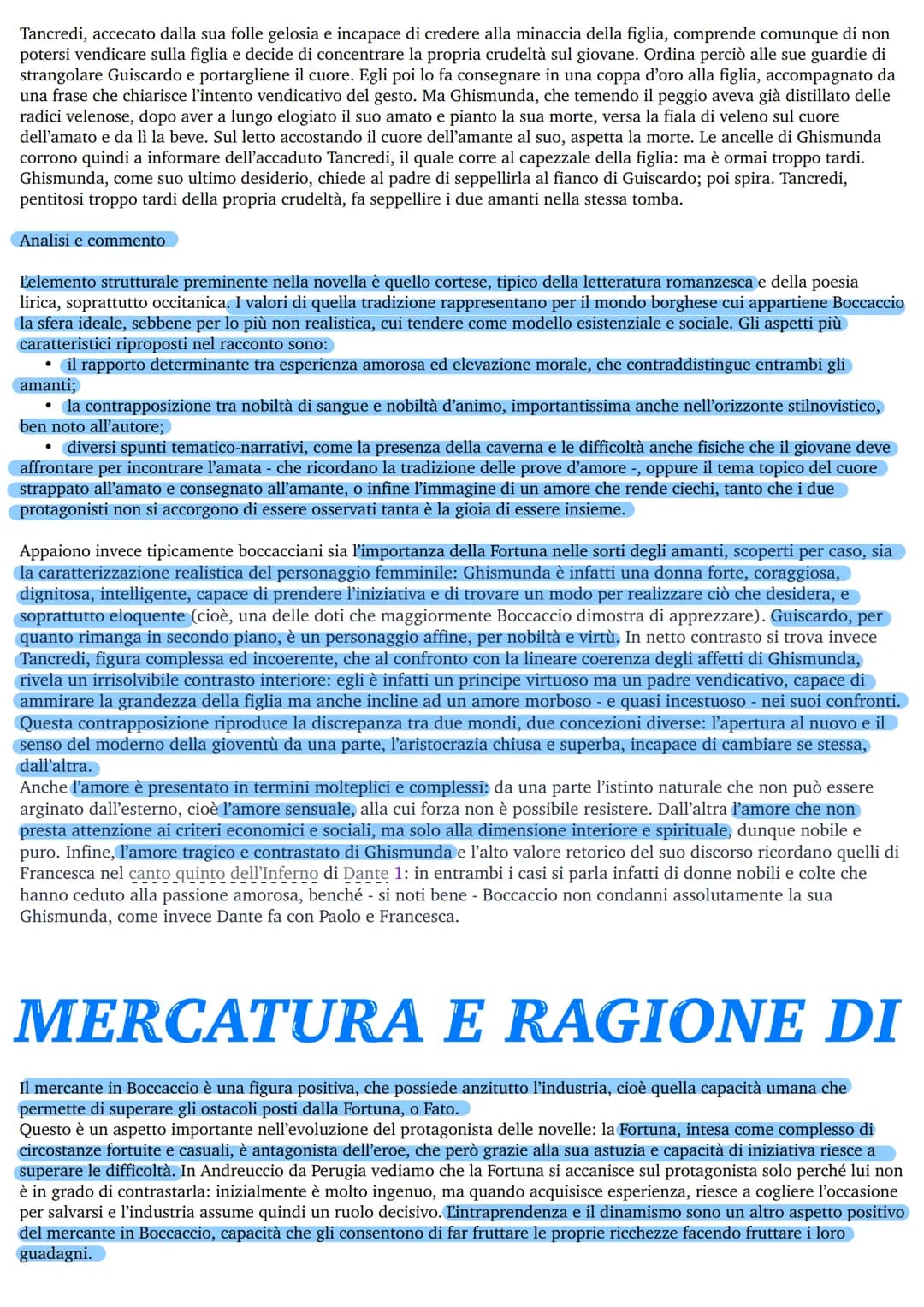 CIOVANNI BOCCACCIO
Contemporaneo a Petrarca ma non sente le contraddizioni causate dal passare da medioevo e umanesimo.
La sua scrittura ris