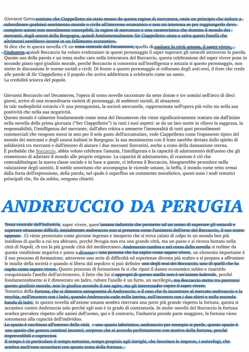 CIOVANNI BOCCACCIO
Contemporaneo a Petrarca ma non sente le contraddizioni causate dal passare da medioevo e umanesimo.
La sua scrittura ris
