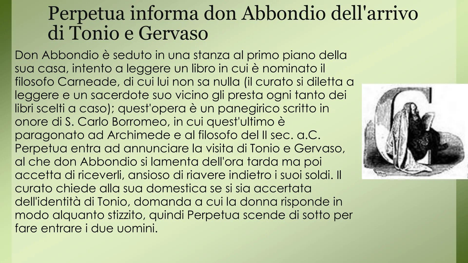 # I PROMESSI SPOSI di Alessandro Manzoni

CAPITOLO

Capitolo VIII # Personaggi :

Personaggi: Renzo, Lucia, Agnese, Tonio, Gervaso, Perpetua