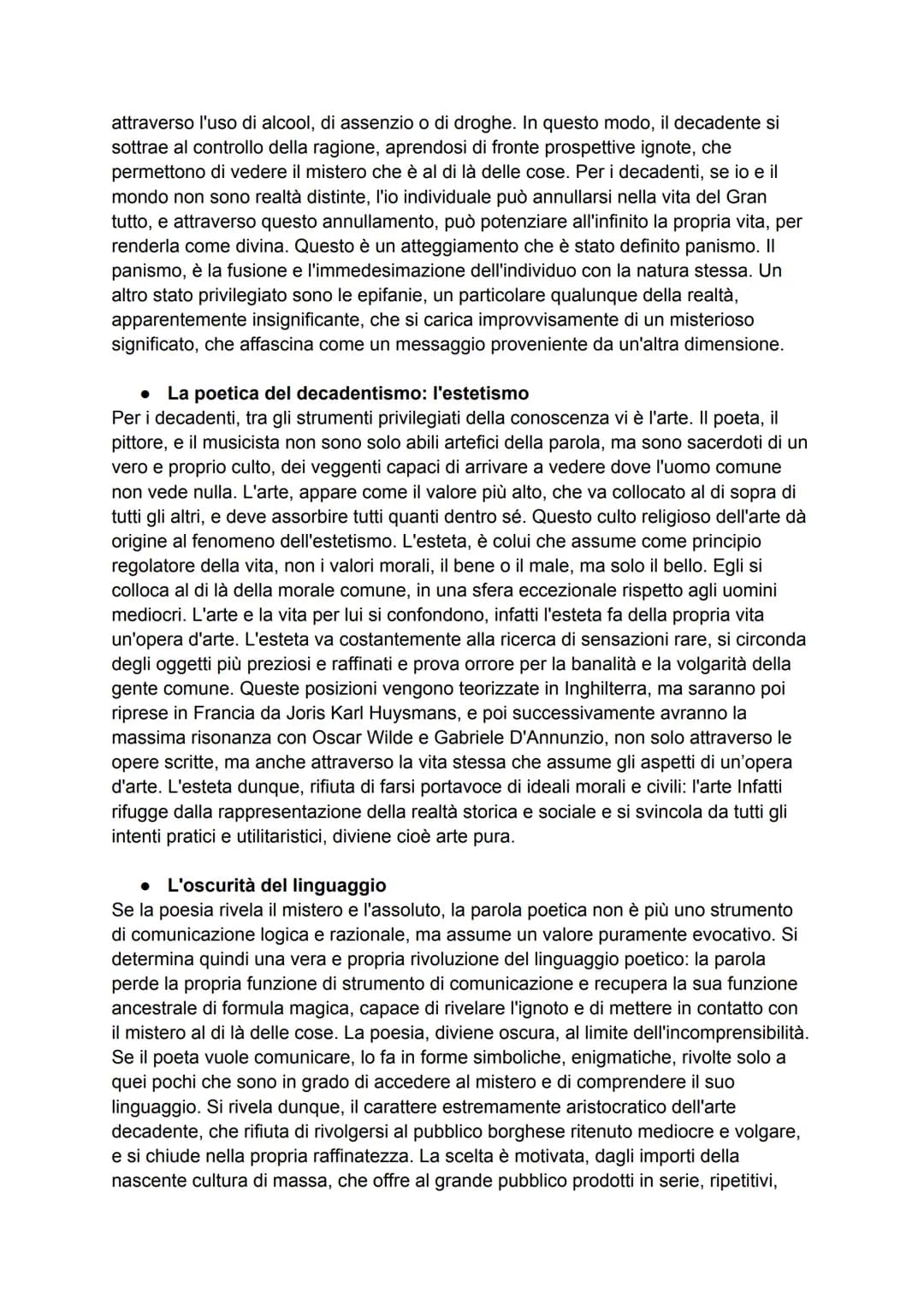 IL DECADENTISMO
Il termine "Decadentismo", deriva dal primo verso della poesia di Paul Verlaine,
intitolata Languore, pubblicata nel 1883, s