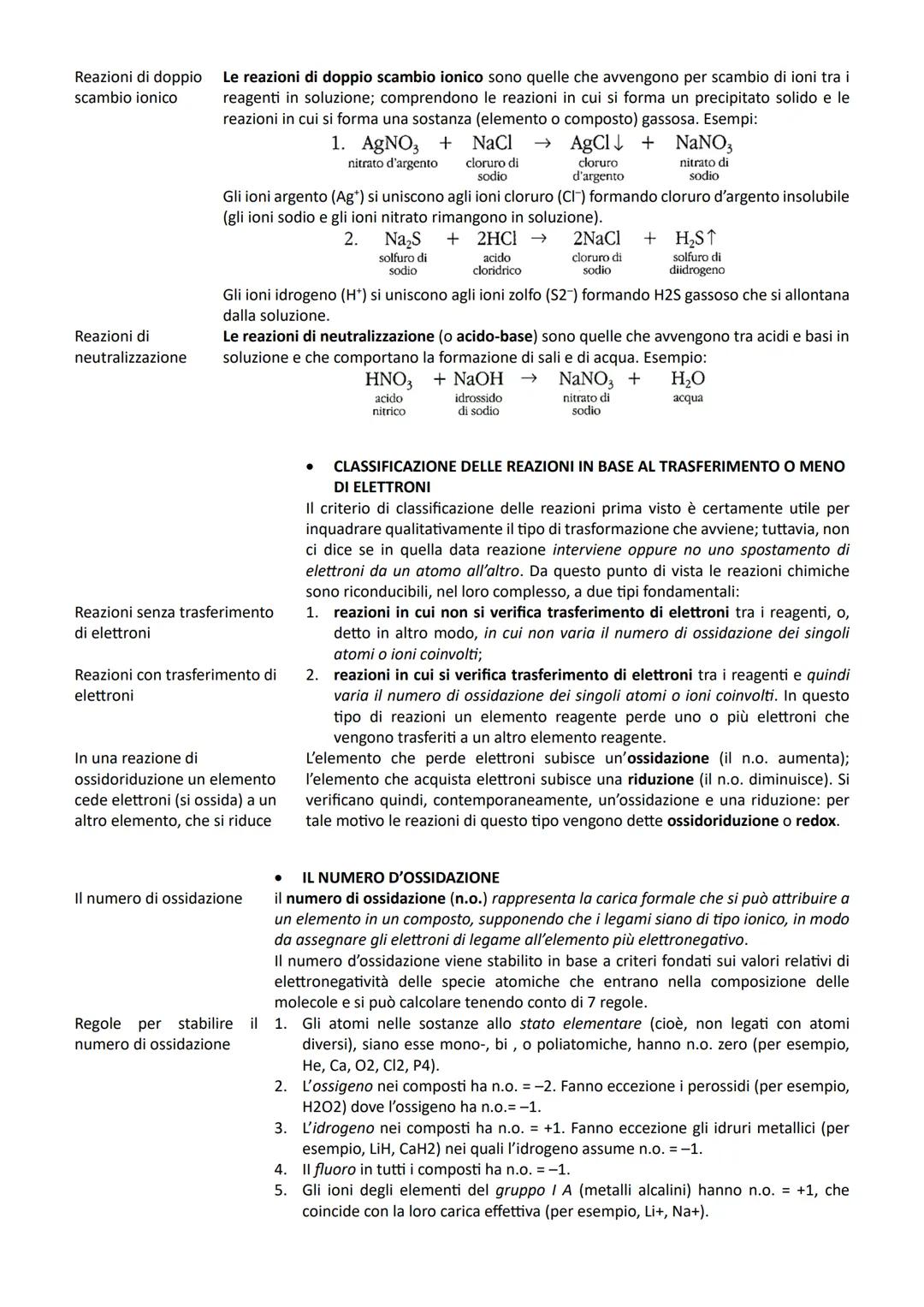 LE REAZIONI CHIMICHE
Nel corso delle reazioni chimiche, le sostanze che vi prendono parte subiscono modificazioni nella composizione tali
ch