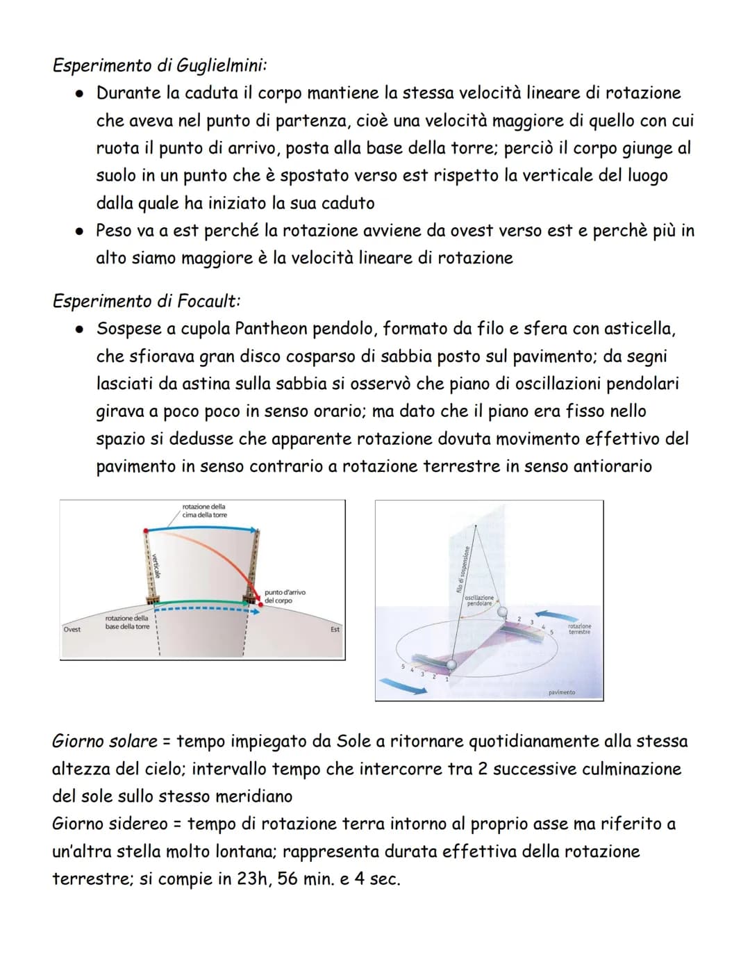 La Forma e le Dimensioni della Terra
LE PROVE della SUA SFERICITA':
Terra ha forma quasi sferica
1. Altezza stelle sull'orizzonte varia se c