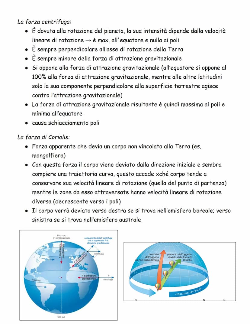 La Forma e le Dimensioni della Terra
LE PROVE della SUA SFERICITA':
Terra ha forma quasi sferica
1. Altezza stelle sull'orizzonte varia se c