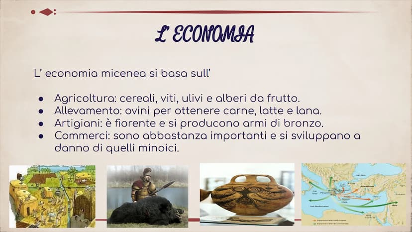 LA CIVILTÀ MICENEA
21 COS'È?
L'aggettivo miceneo viene dal
nome della città di “Micene
ricca d'oro" l' avrebbe chiamata
Omero.
La civiltà mi