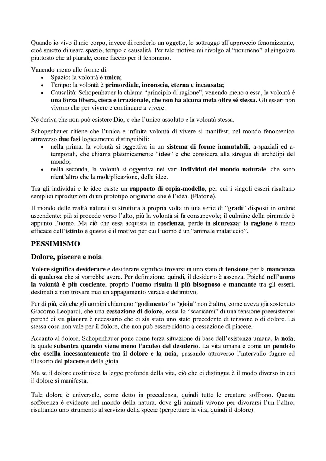 ARTHUR SCHOPENHAUER (1788-1860)
Schopenhauer si rivolge al mondo in maniera amara e disincantata, mettendo in evidenza il conflitto
e la sof