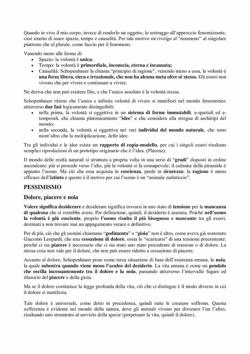 ARTHUR SCHOPENHAUER (1788-1860)
Schopenhauer si rivolge al mondo in maniera amara e disincantata, mettendo in evidenza il conflitto
e la sof