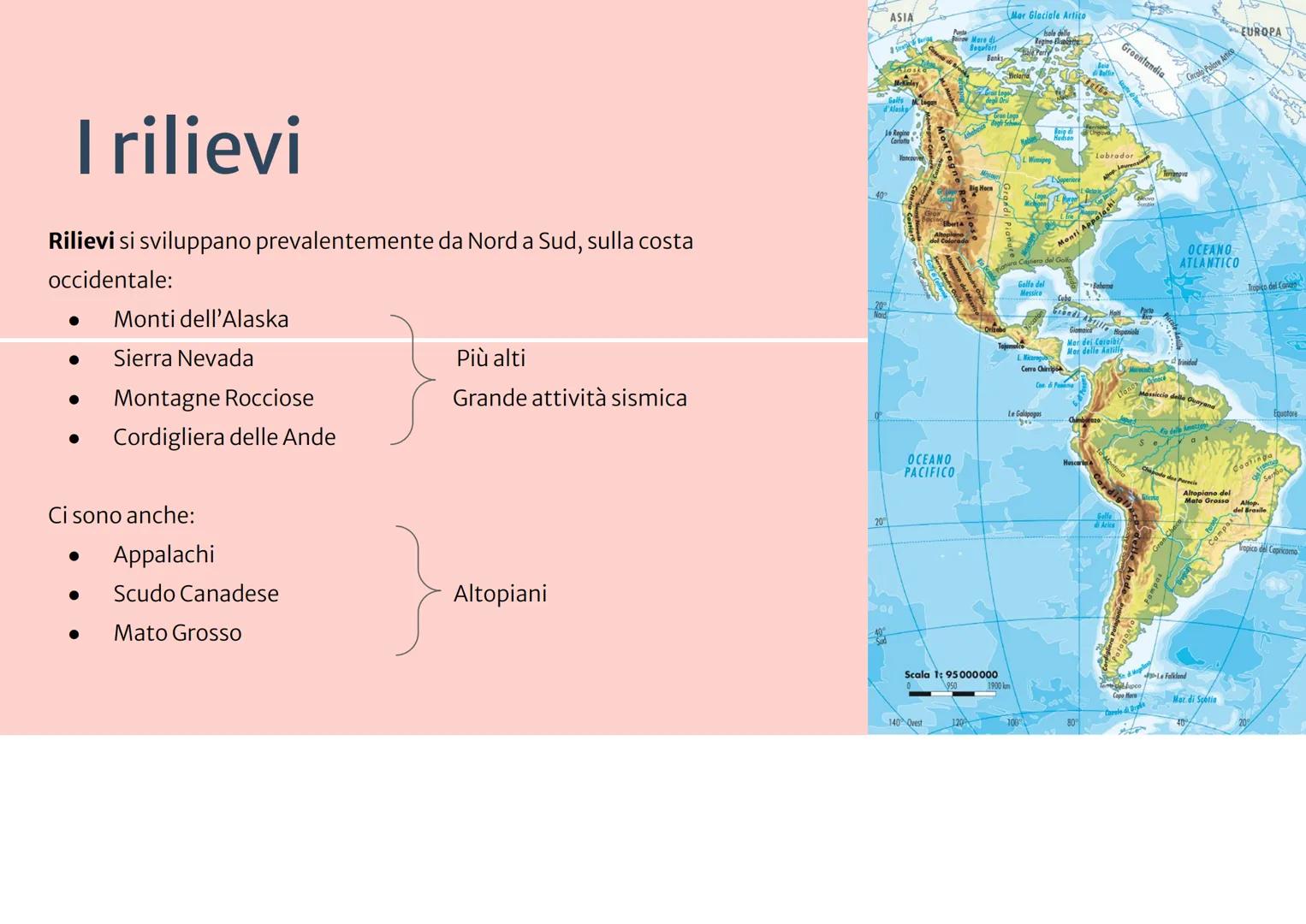 Le Americhe

• America del Nord Anglosassone

• America Centrale
Latina
• America del Sud

USA
CANADA

USA

PACIFIC
OCEAN
MEXICO

W
E

DELE

