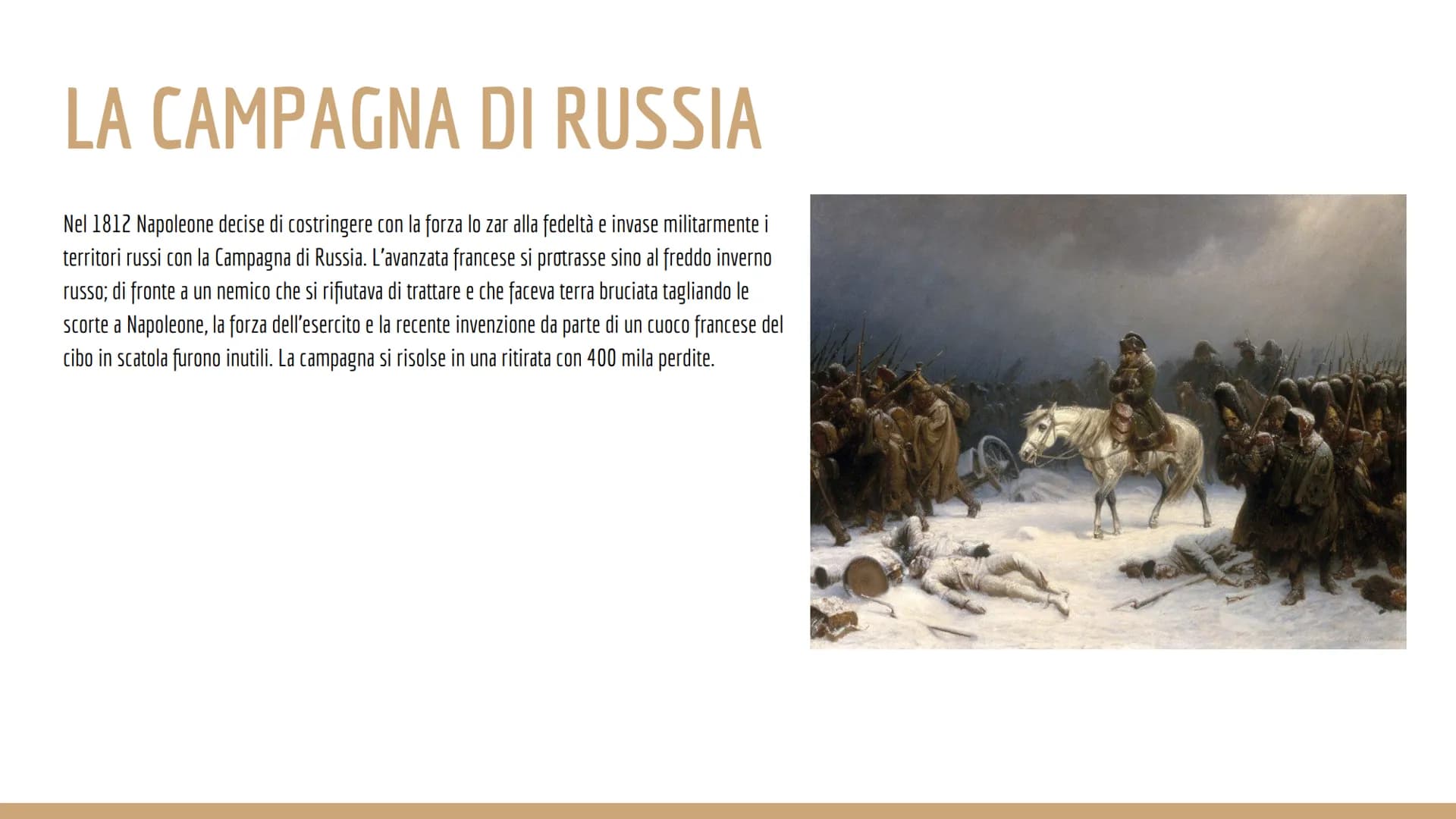 L'ETA'
NAPOLEONICA Napoleone Bonaparte
LA CAMPAGNA D'ITALIA
Nasce ad Ajaccio (Corsica) nel 1769.
Nel 1796 il Direttorio gli affida la guida 