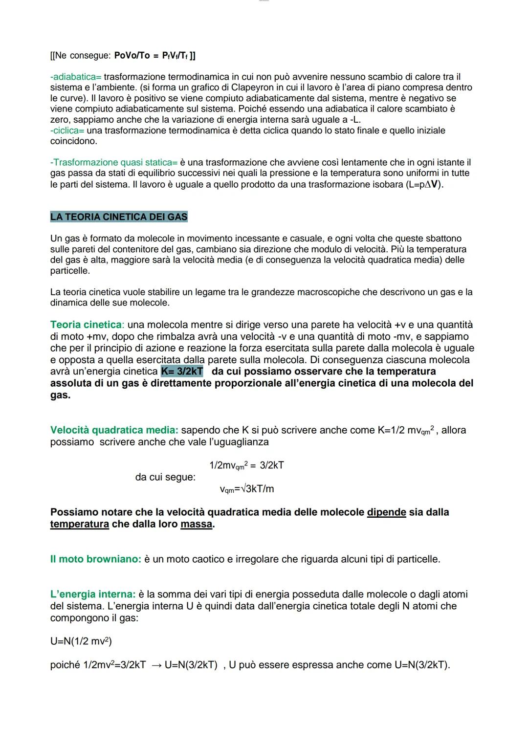 # CALORIMETRIA

**Temperatura:** è la grandezza fisica che si misura con un termometro. Ed è la manifestazione di ciò che avviene a livello 