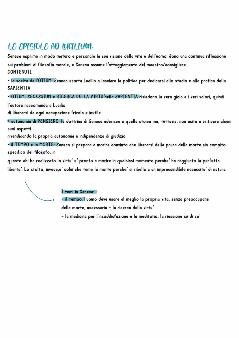 Seneca
Lucio Anneo Seneca e' di origini spagnole,e questo fa comprendere
come l'asse culturale della letteratura latina si sia sposato
dall'