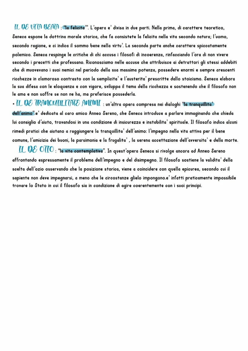 Seneca
Lucio Anneo Seneca e' di origini spagnole,e questo fa comprendere
come l'asse culturale della letteratura latina si sia sposato
dall'