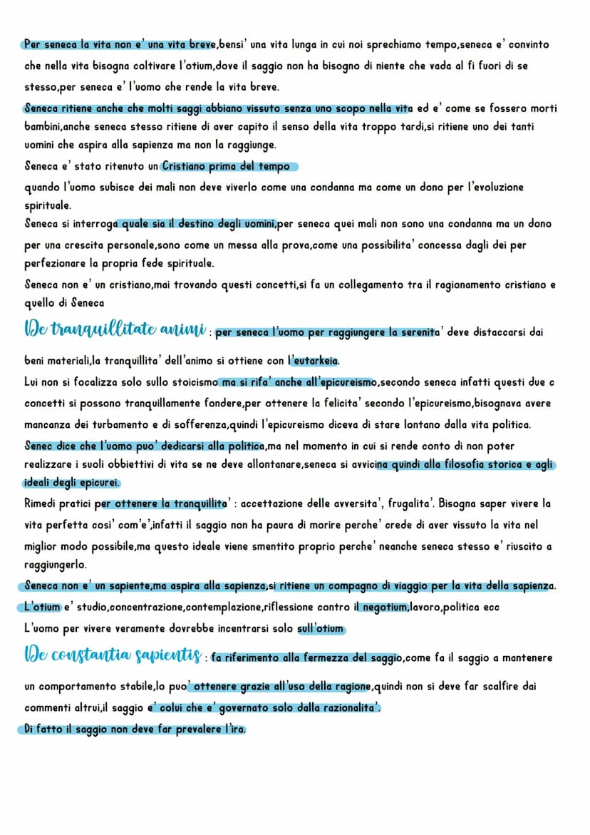 Seneca
Lucio Anneo Seneca e' di origini spagnole,e questo fa comprendere
come l'asse culturale della letteratura latina si sia sposato
dall'