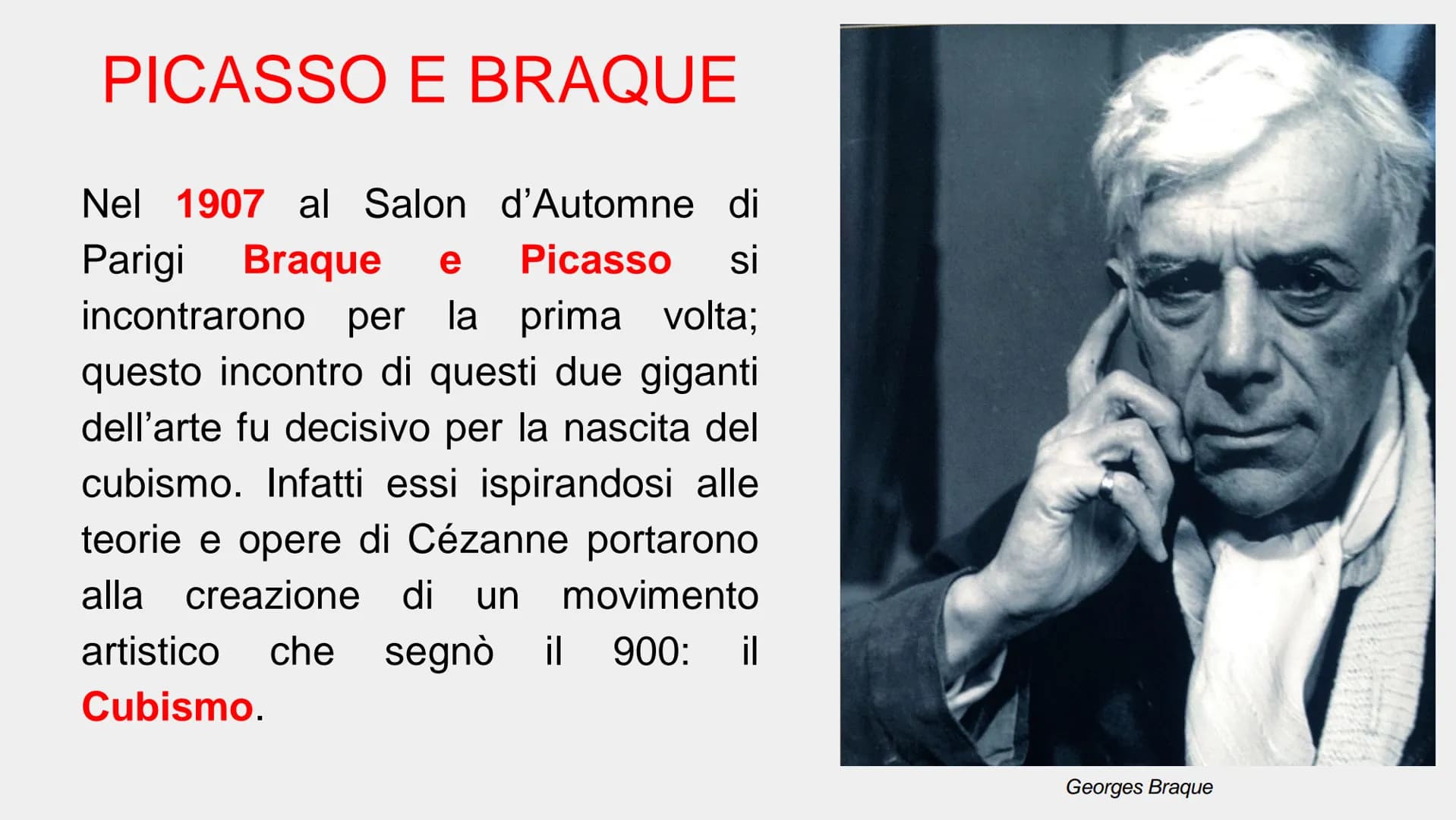 FO
(Aqua
IL CUBISMO PABLO PICASSO: un'esistenza eccezionale
Nasce a Malaga nel 1881
Muore in Francia nel 1973
• Caratterizzato da una
una pr