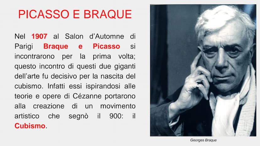 FO
(Aqua
IL CUBISMO PABLO PICASSO: un'esistenza eccezionale
Nasce a Malaga nel 1881
Muore in Francia nel 1973
• Caratterizzato da una
una pr