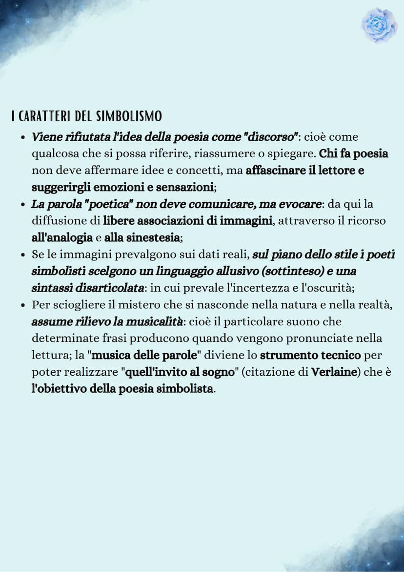 Decadentismo
ORIGINE DEL TERMINE
Con il termine "Decadentismo" si intende un movimento artistico e
letterario che si è sviluppato in Europa 