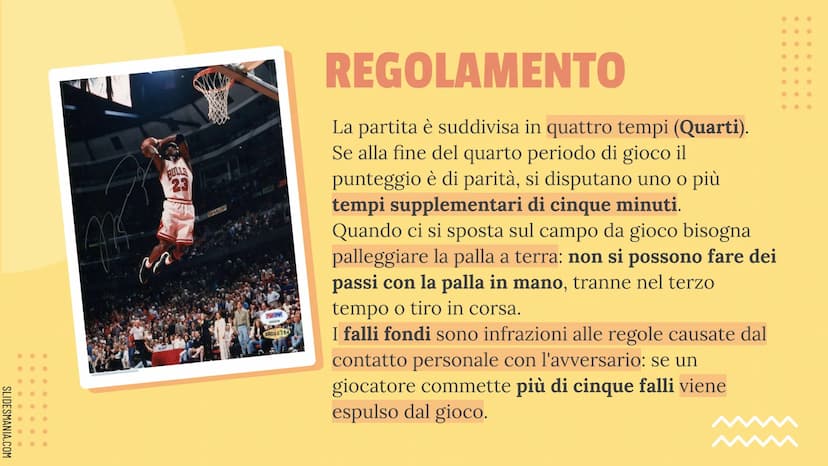 ●
●
IL BASKET
●
● ●
.
●
●
• ●
Il basket è uno sport di squadra in
cui due formazioni di 5 giocatori
devono cercare di far entrare la palla
n