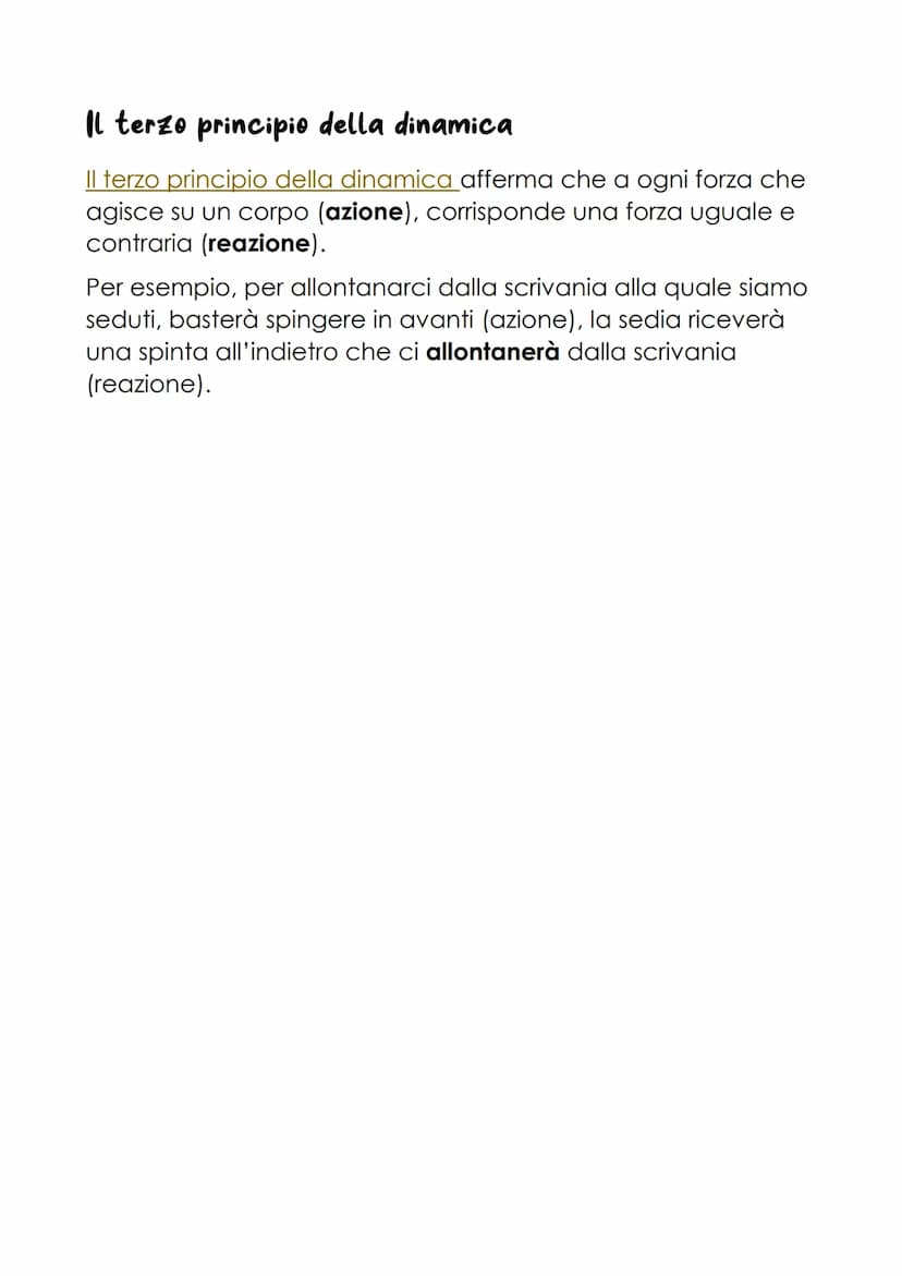 I principi della dinamica
I principi della dinamica, sono delle leggi che regolano i
rapporti fra una forza applicata e il moto che essa
pro