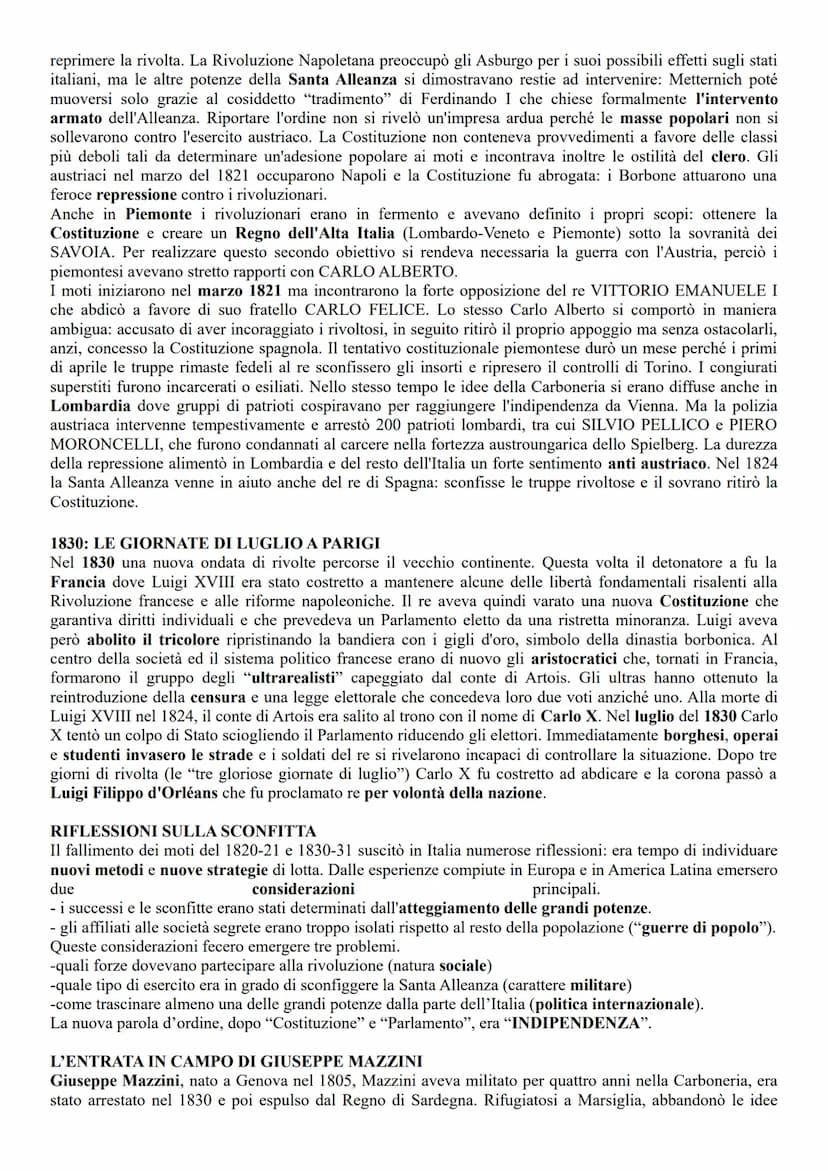 
<h2 id="iconservatorialpotere">I Conservatori al Potere</h2>
<p>La Restaurazione è il periodo immediatamente successivo al Congresso di Vie