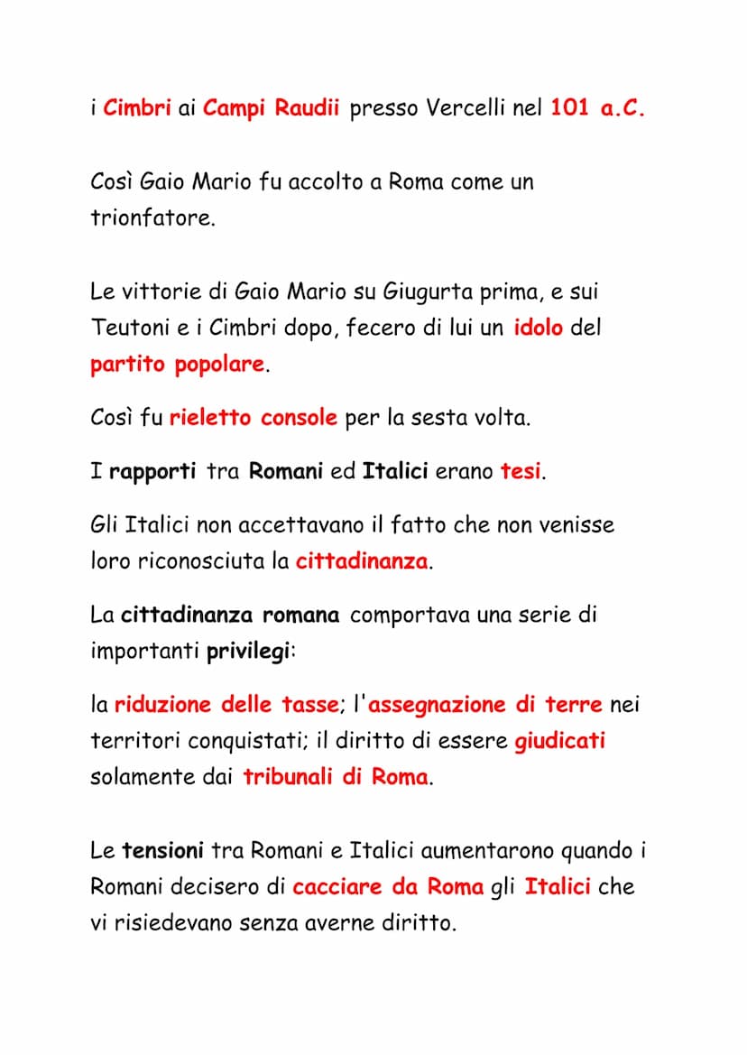 Mario e Silla
Nel regno di Numidia, durante la terza guerra punica,
il re Massinissa morì e gli succedette il figlio Micipsa,
fedele alleato