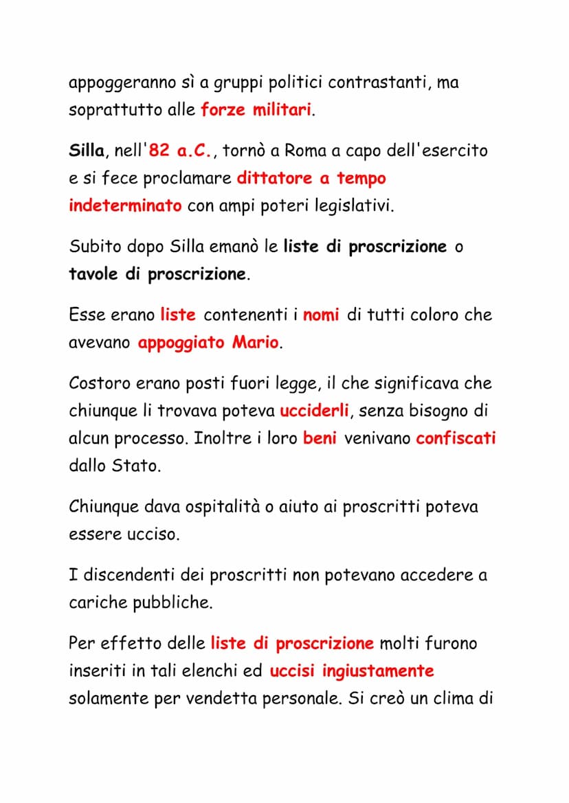 Mario e Silla
Nel regno di Numidia, durante la terza guerra punica,
il re Massinissa morì e gli succedette il figlio Micipsa,
fedele alleato