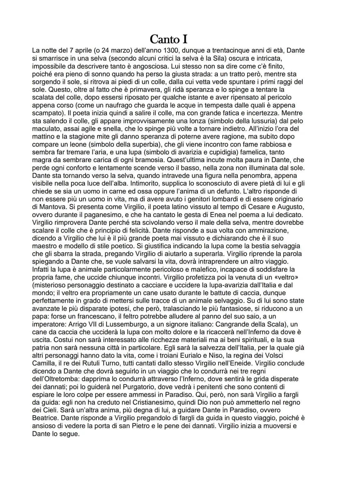 Canto V
Usciti dal Limbo, Dante e Virgilio entrano nel II Cerchio, meno ampio del precedente ma
contenente molto più dolore. Sulla soglia tr