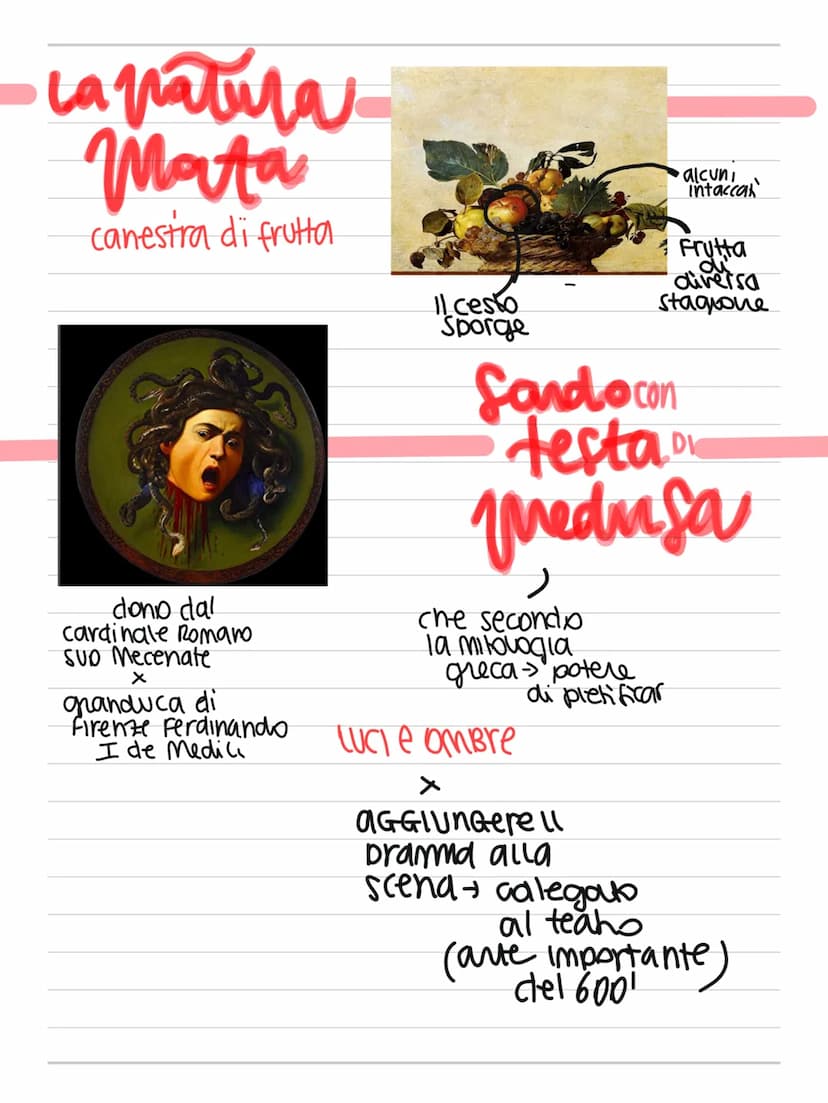  Caravaggio
Micheal angelo Merisi → Caravaggio
VITA-
lavoro per il cardinale del Monte!
fy esiliato → perche' aveva ucciso un NOMO
a!
napoli