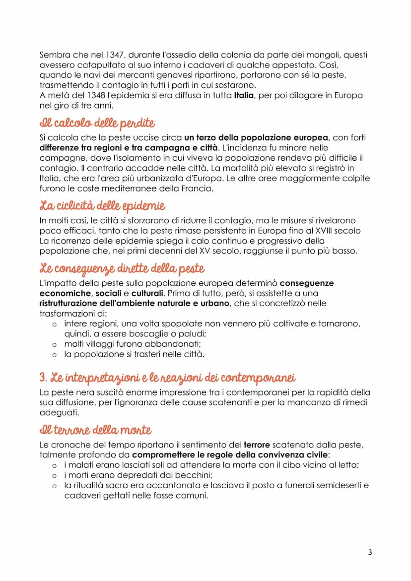La crisi del Trecents
1. Cause e interpretazioni della crisi
La crisi che attraversa l'Europa tra il XIV e il XV secolo ebbe effetti tanto d